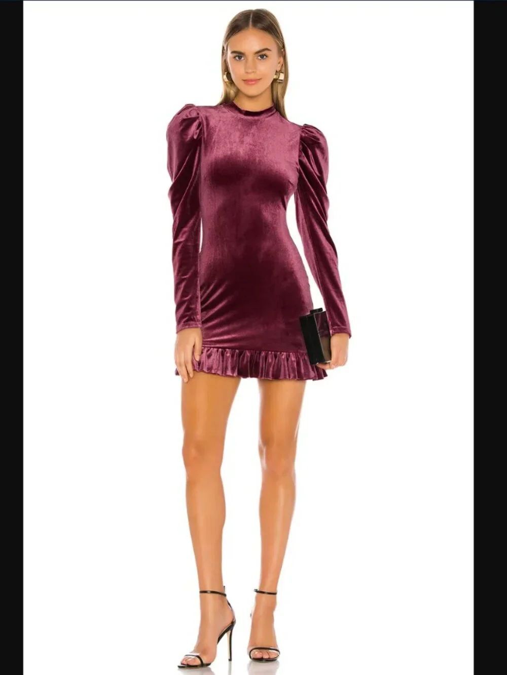 *flaw* NWT Lovers and Friends Molly Mini Dress in Mauve Pink | Size XS